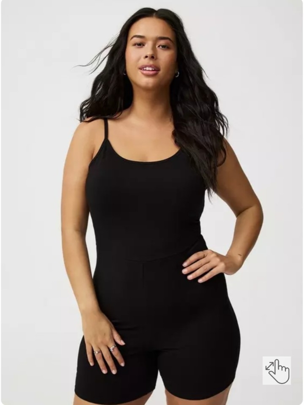 Torrid Black Signature Waist Catsuit